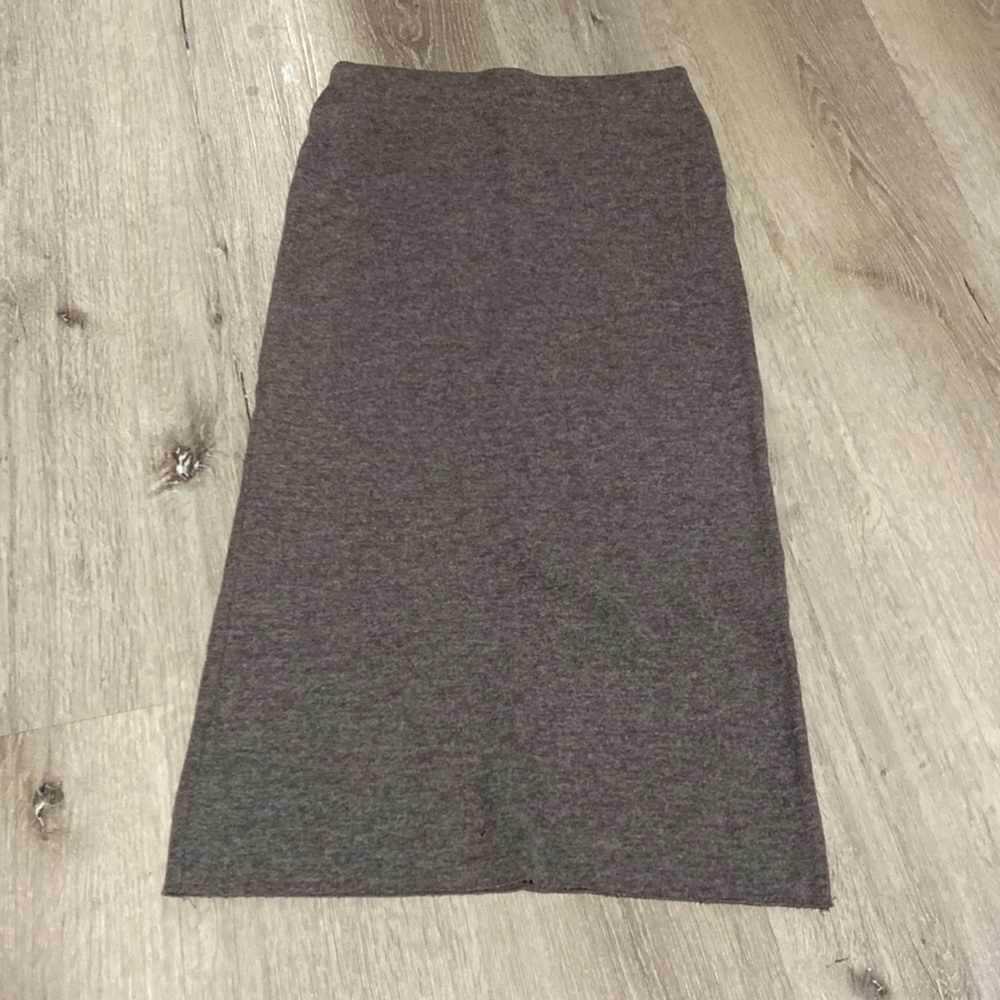 ZARA midi sweater skirt